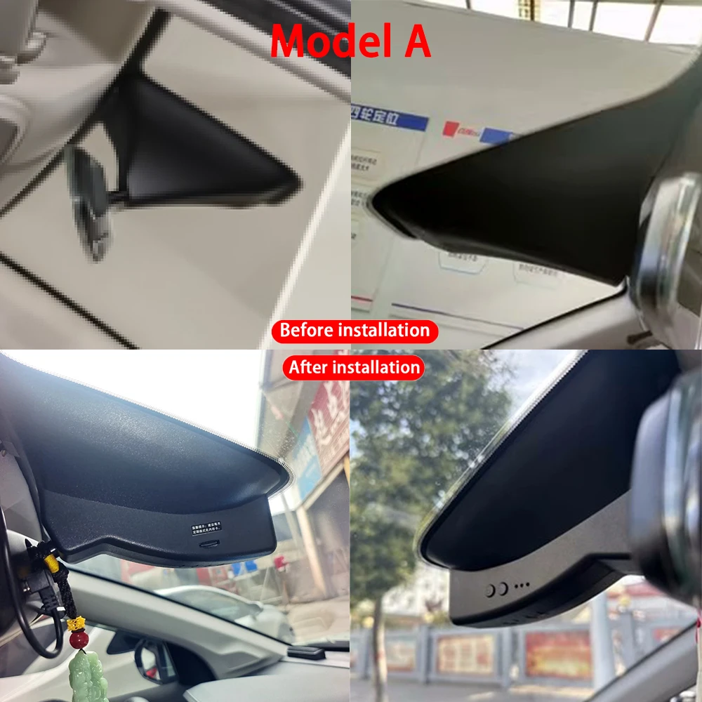 for Wuling Asta Xingchen 2021~2025 4K 2160P Front Rear Camera Dash Cam Wifi Plug and Play Video Recorde Loop Recordingcc