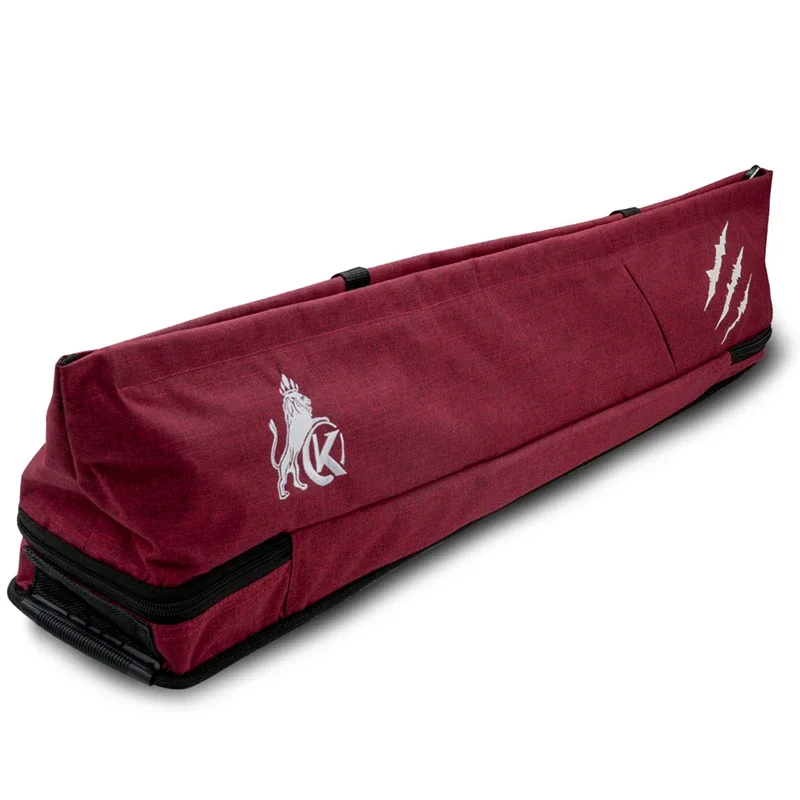 

KONLLEN-Billiard Cue Case Storage Bag Soft Pool Cue Cover Convenient Billiards Accessories Carry 7 Holes 9 Holes 3x4 4x5