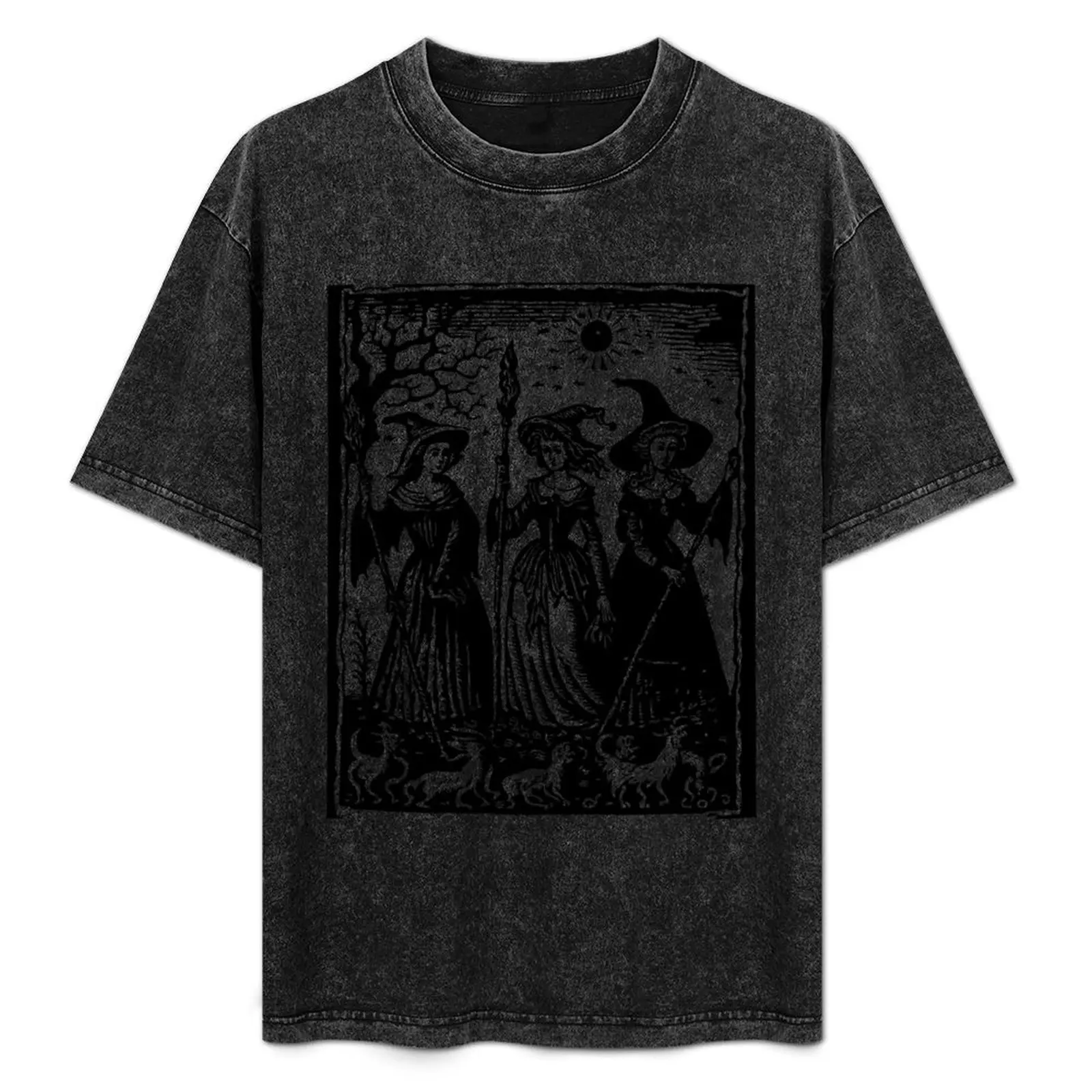 Medieval Witches #1 T-Shirt T-shirts man essential t shirt blanks clothes cotton t shirt men