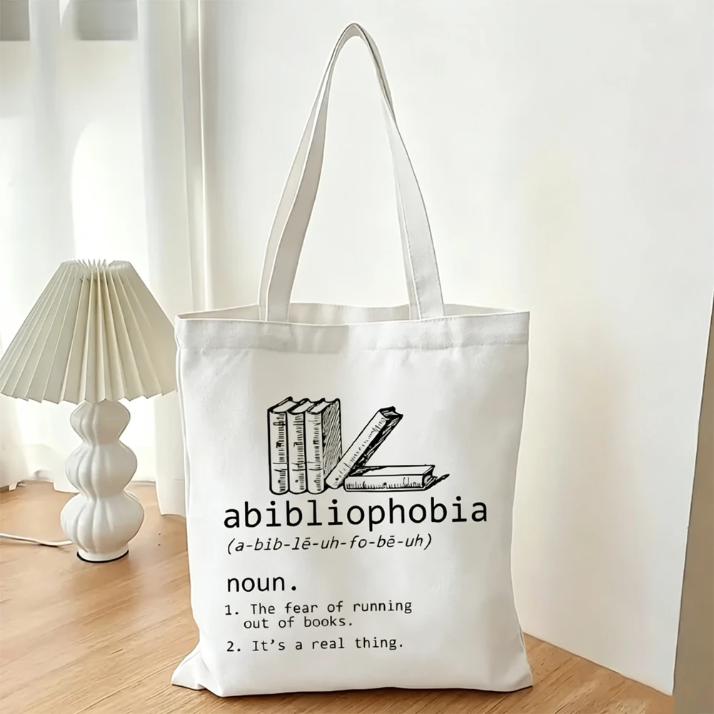 Printed Low-Top Canvas Tote Bag, Reusable Shopping Bag, Multifunctional Storage Bag, Suitable for Storing Personal Items, as a Birthday Gift for a Friend