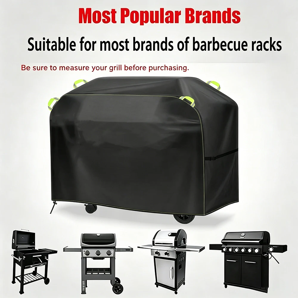 

Waterproof BBQ Grill Cover | Outdoor Barbecue Cover | Dustproof, UV-Protected & Weather Resistant Garden Grill Protector