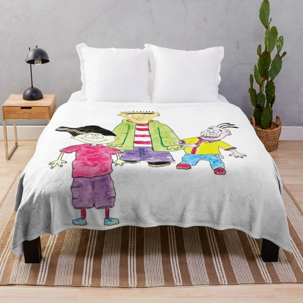 

Why Edd Eddy Is Right For You Throw Blanket For Sofa Thin for winter Loose Soft Plaid Blankets