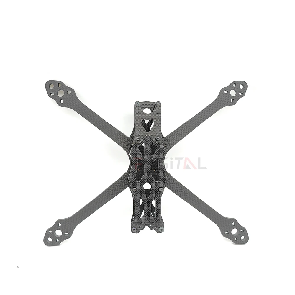 APEX HD Carbon-Faser FPV-Rahmen Freestyle 5/6/7 Zoll Renndrohnen-Teile für 19/20mm Kamera | DJI Air Unit/VISTA VTX Kit/Analog