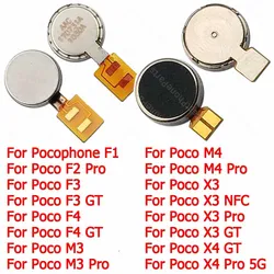 For Xiaomi Poco M3 M4 Pro 5G X3 NFC X4 Pocophone F1 F2 F3 F4 GT Vibration Flex Cable Repair Ringer Vibrator Motor