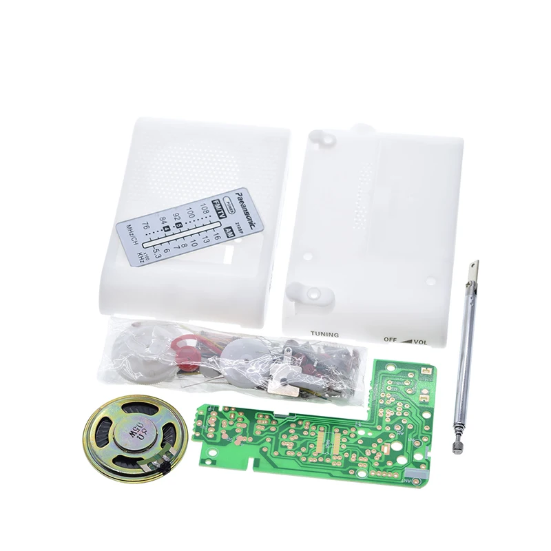 CF210SP AM/FM Stereo Radio Kit DIY Electronic Assemble Set Kit For Learner July DropShip