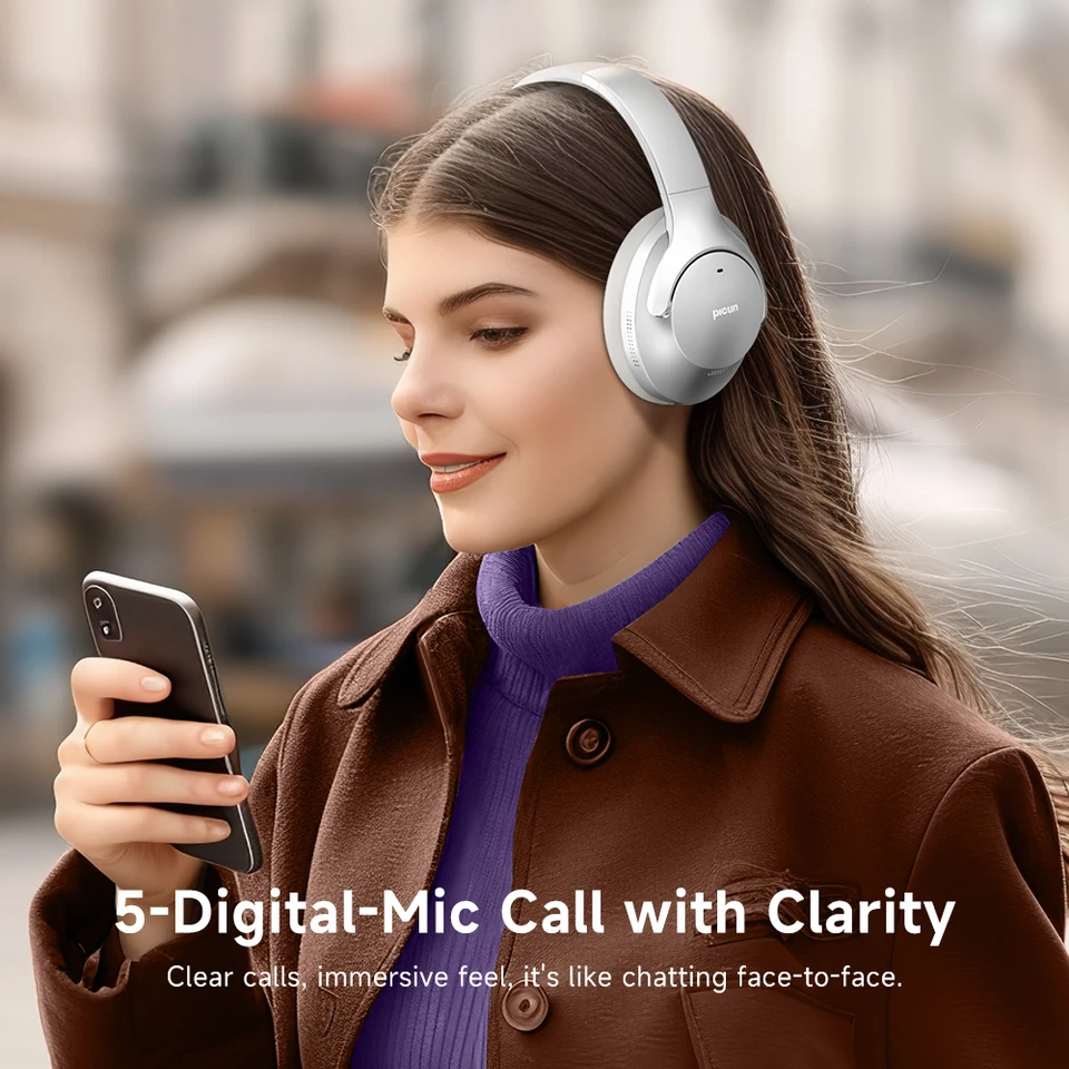 Picun ANC-05L 4個セット ワイヤレスヘッドホン Amazon.com: Picun Active Noise Cancelling Headphones with Built-in