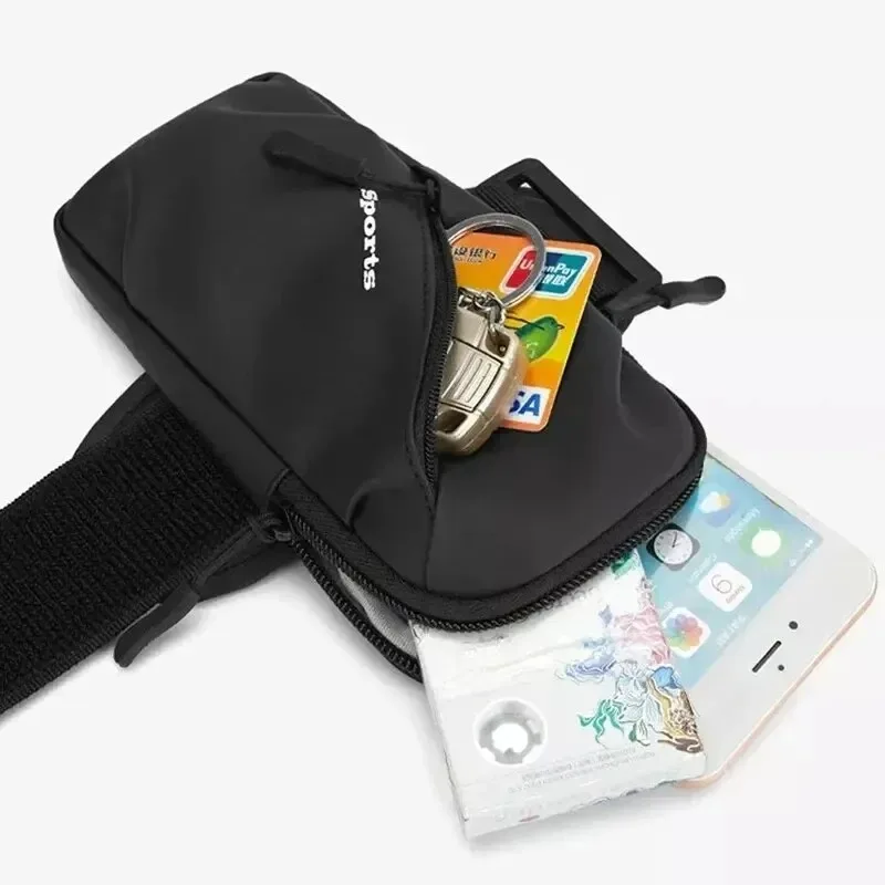 

Universal for Waterproof PU Sports Armband Phones Arm Bag Running Accessory Jogging Bags Running Phone Holder