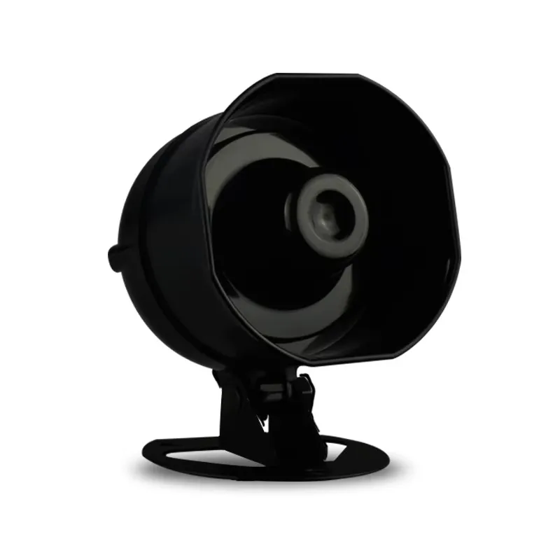 Waterproof 100dB 10W Customisable Sound Multi Sound Programmable Musical Car Horn Electronic Siren Remote Control Black Mp3