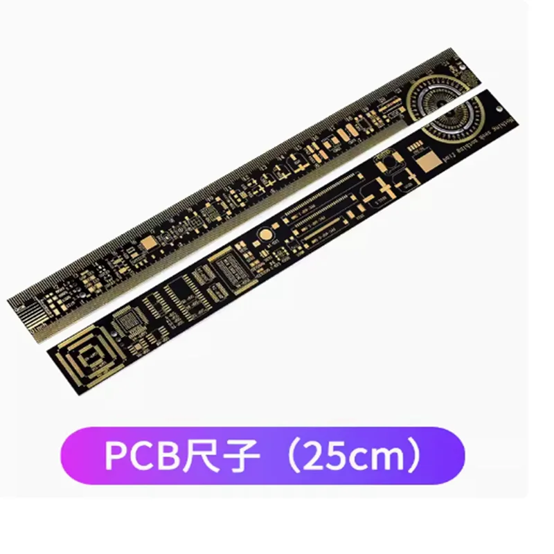 Righello per circuito stampato Righello per unità pacchetto PCB 15CM/20CM/25CM Righello per ingegnere elettronico Design Righello per ingegneria