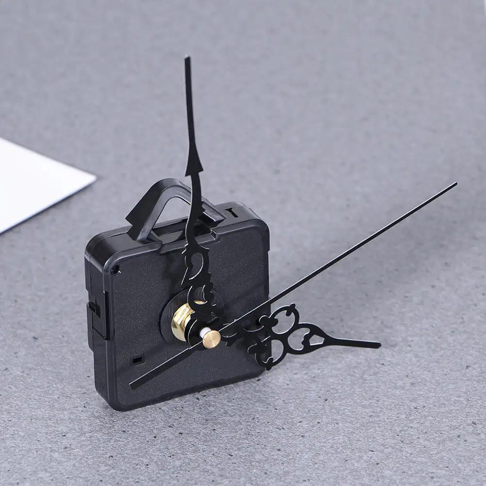 2Sets Clock Mechanism Kit High Quality Plastic Silent Movement Precise Timekeeping Easy Installation Compatible with Any Clock