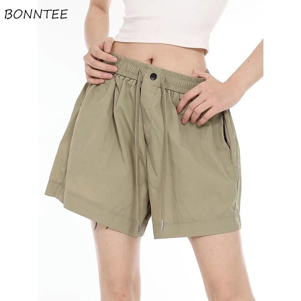 

Safari Style Shorts Women Unisex Streetwear Students Fashion Summer Casual Unique New High Waist Korean Version Loose Hotsweet