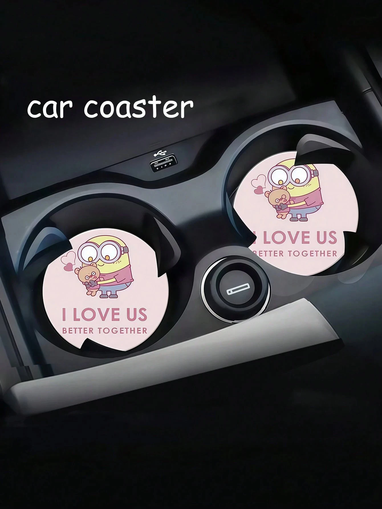 الوقايات التوابع، الوقايات المائية الإبداعية للسيارة، حاملي الأكواب اللطيفة الكرتونية، ديكورات داخلية عالمية للسيارة، الحصير المضادة للانزلاق، sto