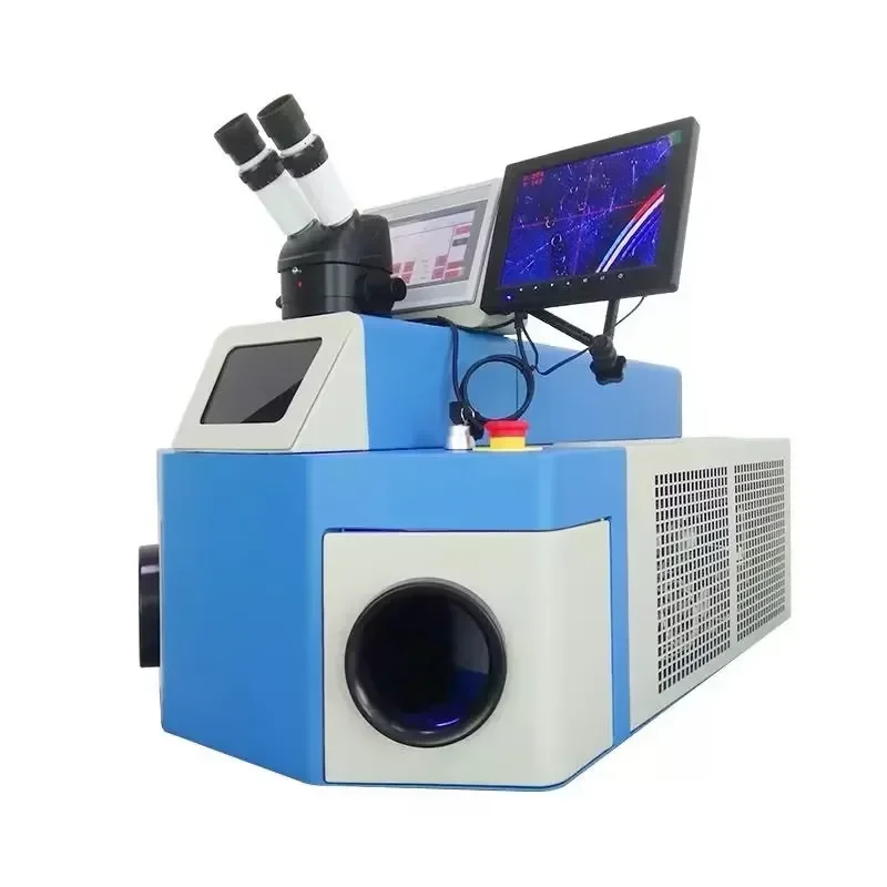 NEW 200w 300w Yag Spot 140j High Energy Gold Silver Copper Optical Glass Frame Electricity Jewelry Welding Machine