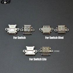 GSF 1PC For NS Switch OLED Usb Charging Port Socket Lot For Switch Lite Console Power Connector Type-C Socket Port