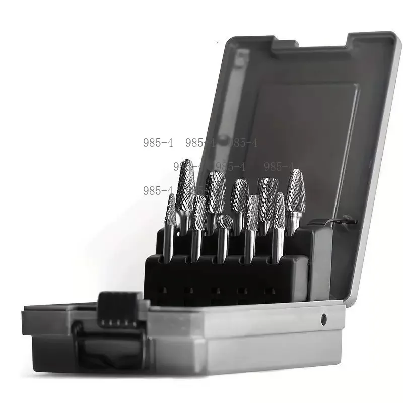 Rotary Tool File Accessories Shank Grinding Bits Carbide Burr Set For Welding Metal Stone Wood Deburring