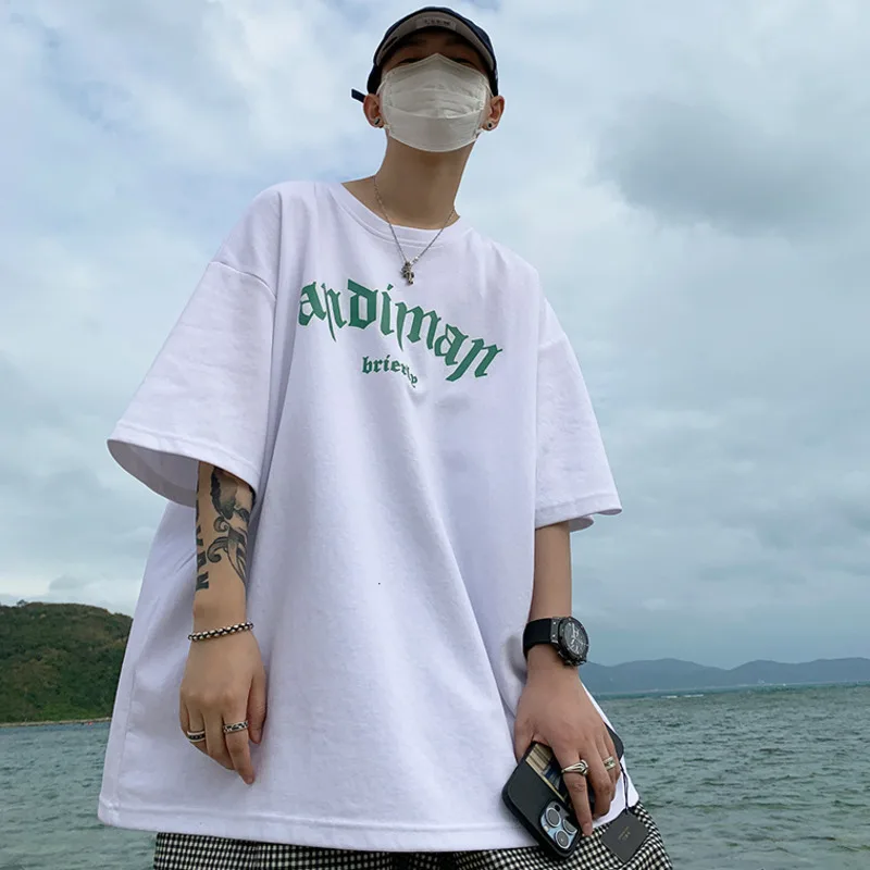 Privathinker Letter Graphic Print Streetwear Summer T Shirt For Man Fashion Cotton Tees Oversized Tshirts Hip Hop Y2k 5xl Tops