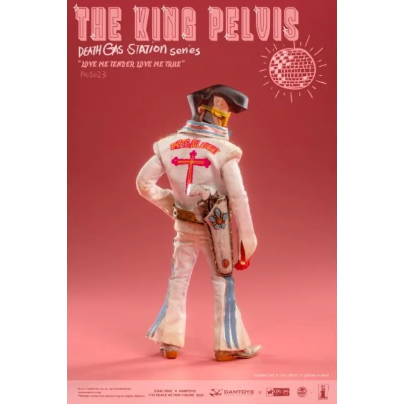 DAMTOYS Oryginalny CoalDog Coal Factory Black Dog Outlaws Gas Station Pilvis King 1/12 Gotowy Model Ruchomy Lalka Ręcznie Robiona Zabawka Prezent