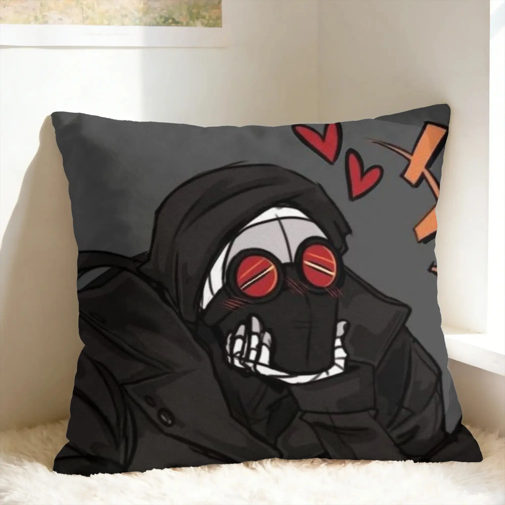 MADNESS COMBAT Hank Pillow Cover  Novelty Pillow Case For Office Car Home Decor Comfy Cushion Cover Birthday Gift