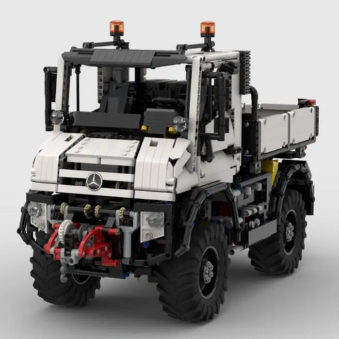 Personnalisez 3465 pièces de briques de voiture Unimog U535 Agrar de haute technologie compatibles avec 8110 blocs de construction de haute technologie pour adultes garçons cadeaux