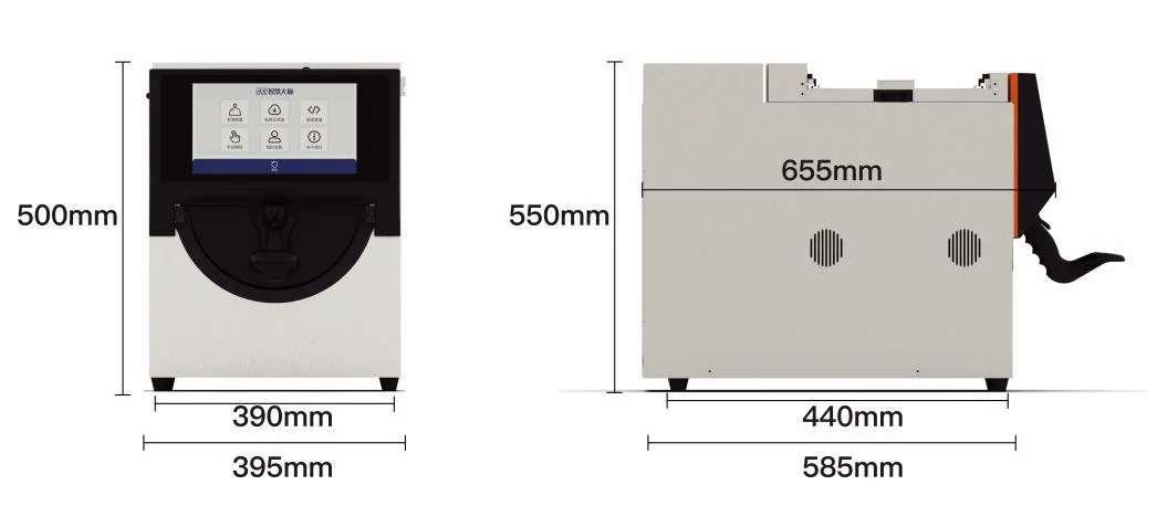 Commercial intelligent cooking system AI cooking robot 5kg/batch 0.3m ² space-saving machine with 2300 + recipes