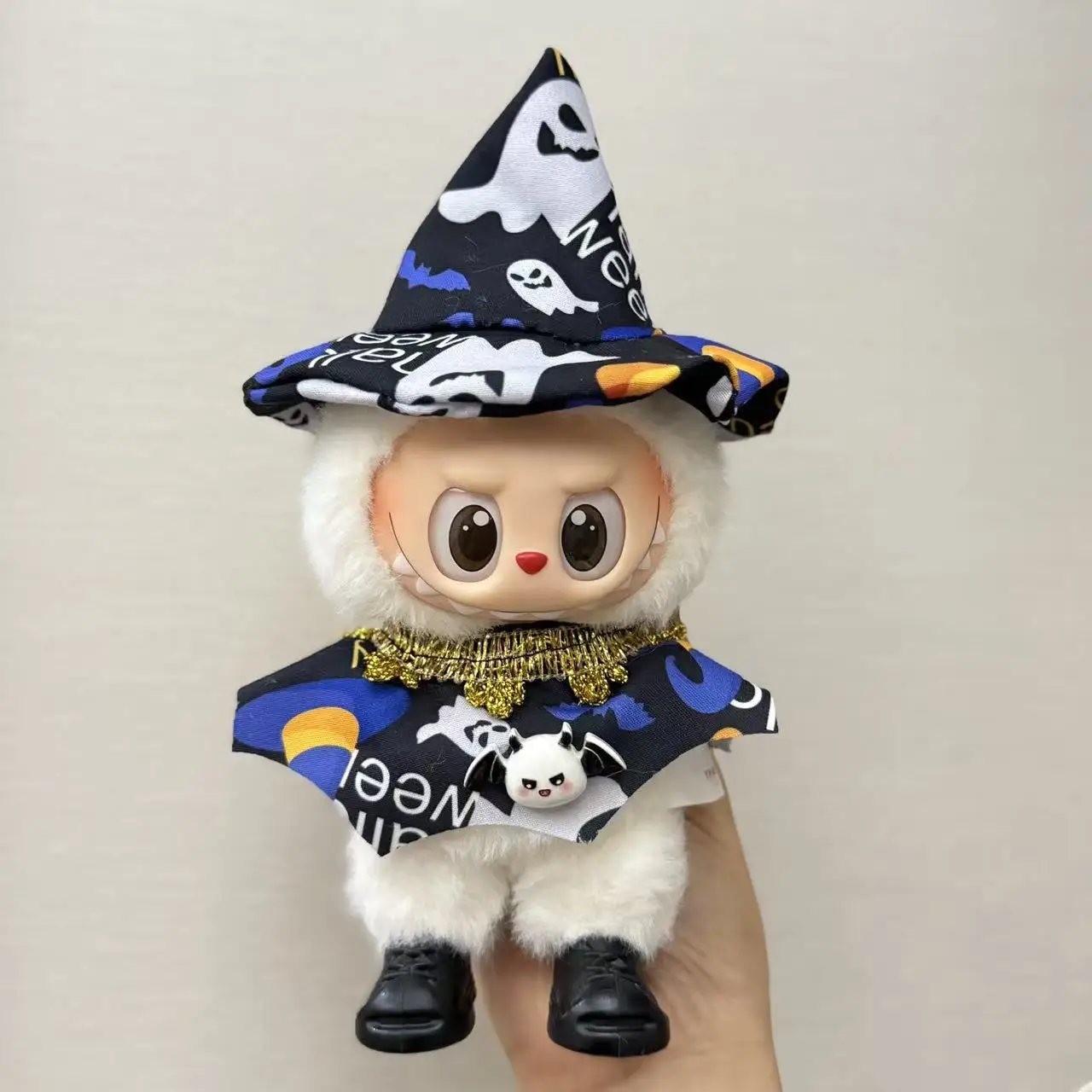 Clothes For Labubu Dolls Halloween Themed Outfits Suitable For 15/17cm 1st 2nd 3rd Gen Dolls With Elements Like Witch Hats