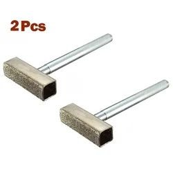 2Pcs Grinding Wheel Dresser Diamond Stone Dresser Bench Grinder Dressing Abrasive Tools Sanding Disc Sharpening Stone