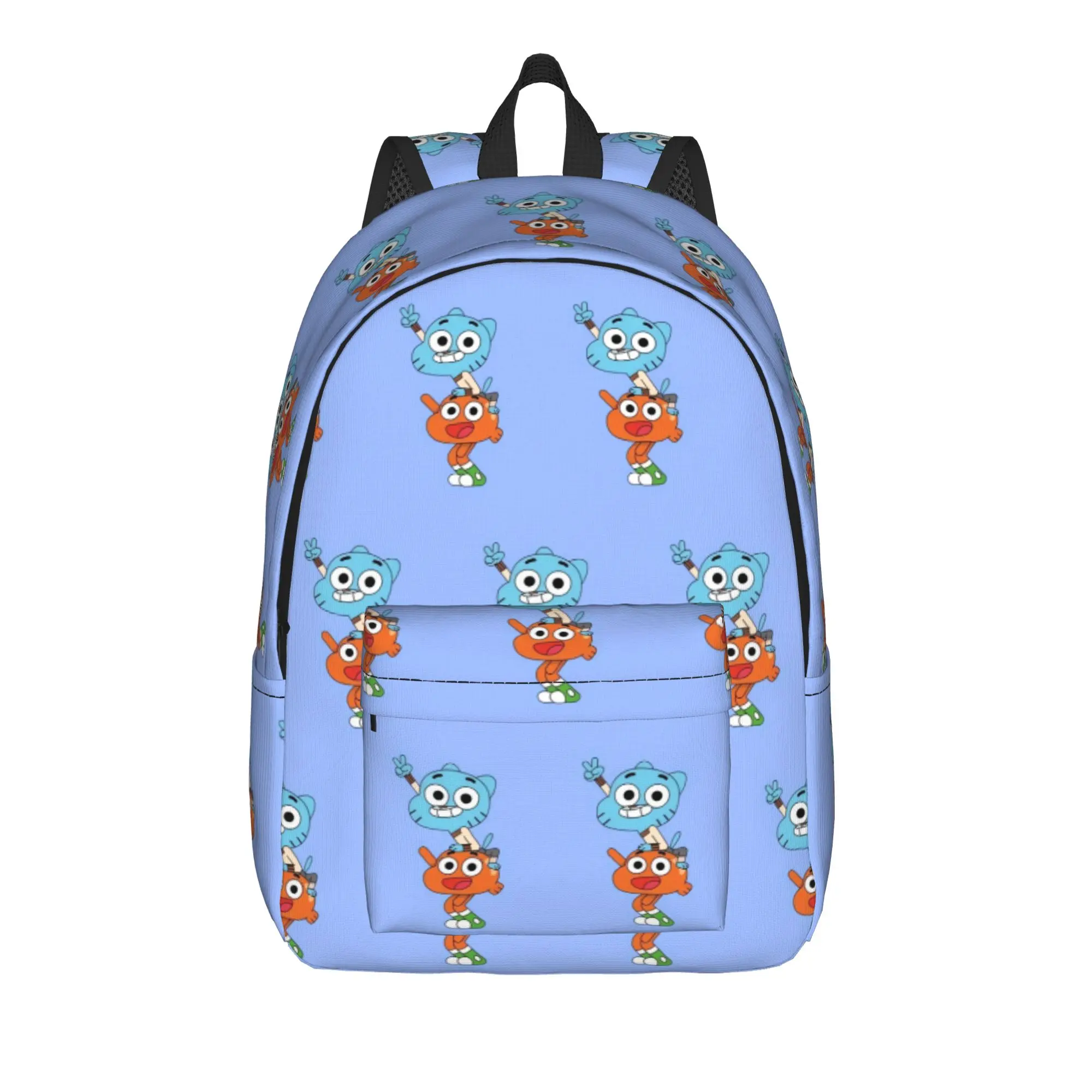 Gumball Gum Ball Watterson Amazing Cartoon Backpack Backpacks Women Men High Quality Large High School Bags Stylish Rucksack