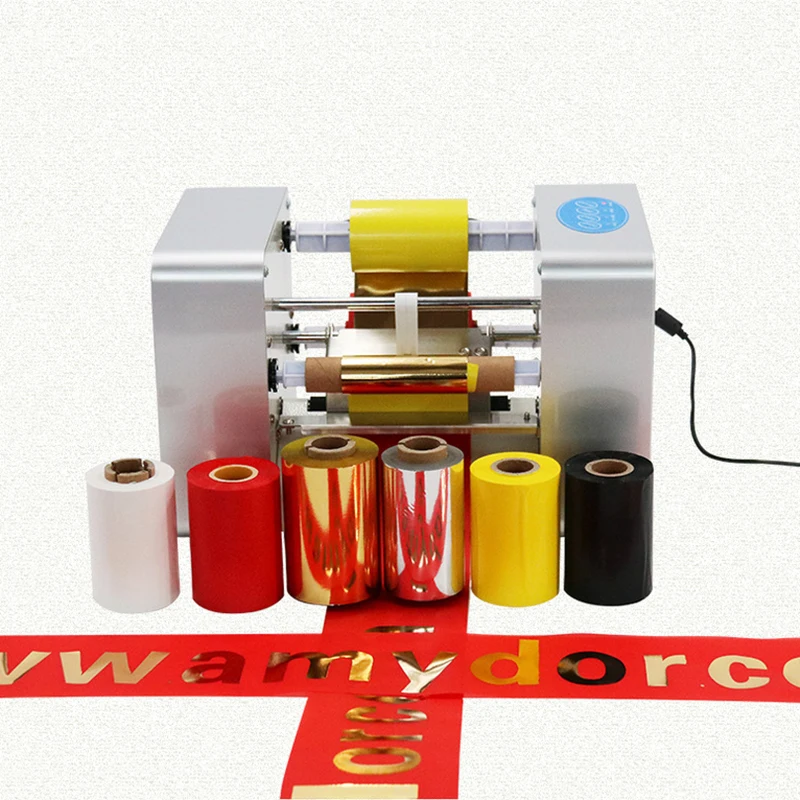 Ribbon Streamer Bronzing Printing LY‑200 Digital Cold Foil Stamping Printer 1‑104mm Adjustable Print Foil Press Machine 220V