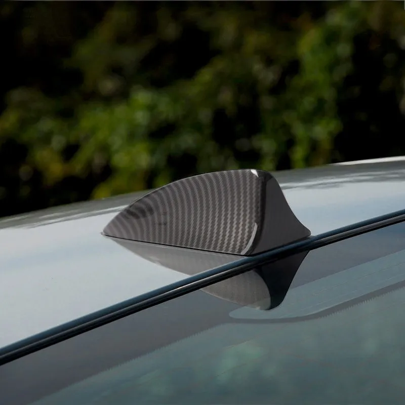 

ABS For BMW 5 Series E60 2004 2005 2006 2007 2008 2009 2010 Carbon Fiber Pattern Car Roof Shark Fin Antenna Aerials Cover Trim