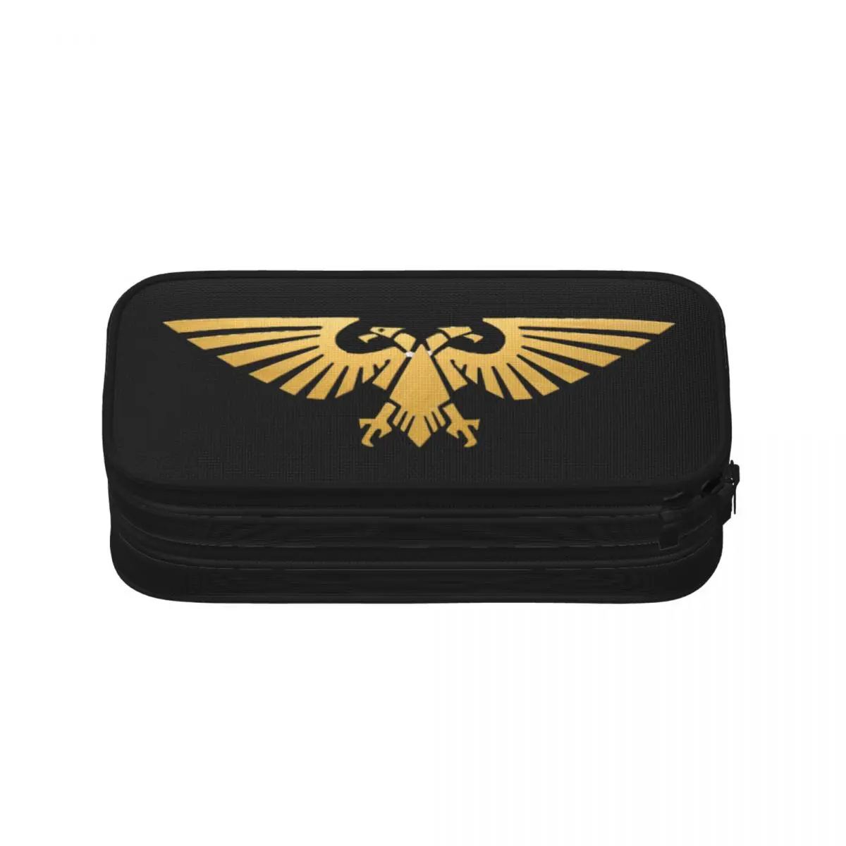 

Gold Aquila Logo Pencil Cases New 40k Pen Bag Girl Boy Large Storage School Supplies Zipper Pencilcases
