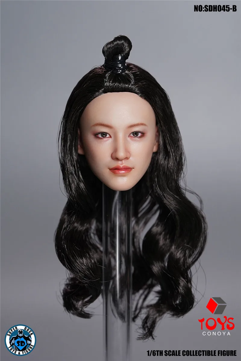 【2023 Q4】SUPER DUCK SDH045 1/6 Ayase Haruka Head Sculpt Carving Model Fit 12