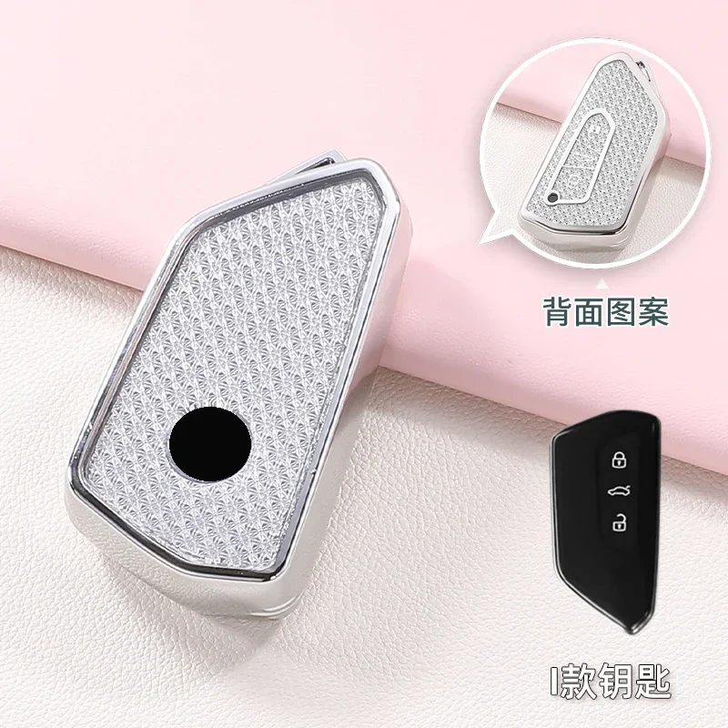 سيارة لشركة فولكس فاجن فولكس فاجن جولف 8 MK8 ID.3 ID.4 كوبرا سكودا اوكتافيا A8 سيات ليون MK4 فورمينتور تاراكو مفتاح غطاء فوب بولي TPU عن بعد #1