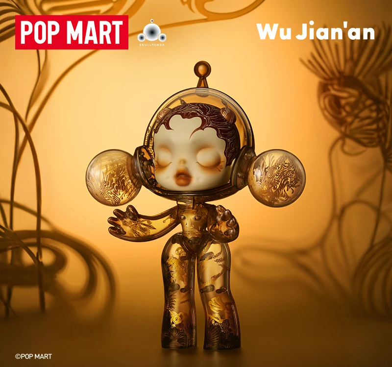 

Pop Mart Mega α Skullpanda 400% The Nine Heavens модный подарок украшения рождественские подарки для девочек модные игрушки Skullpanda коллекционные предметы