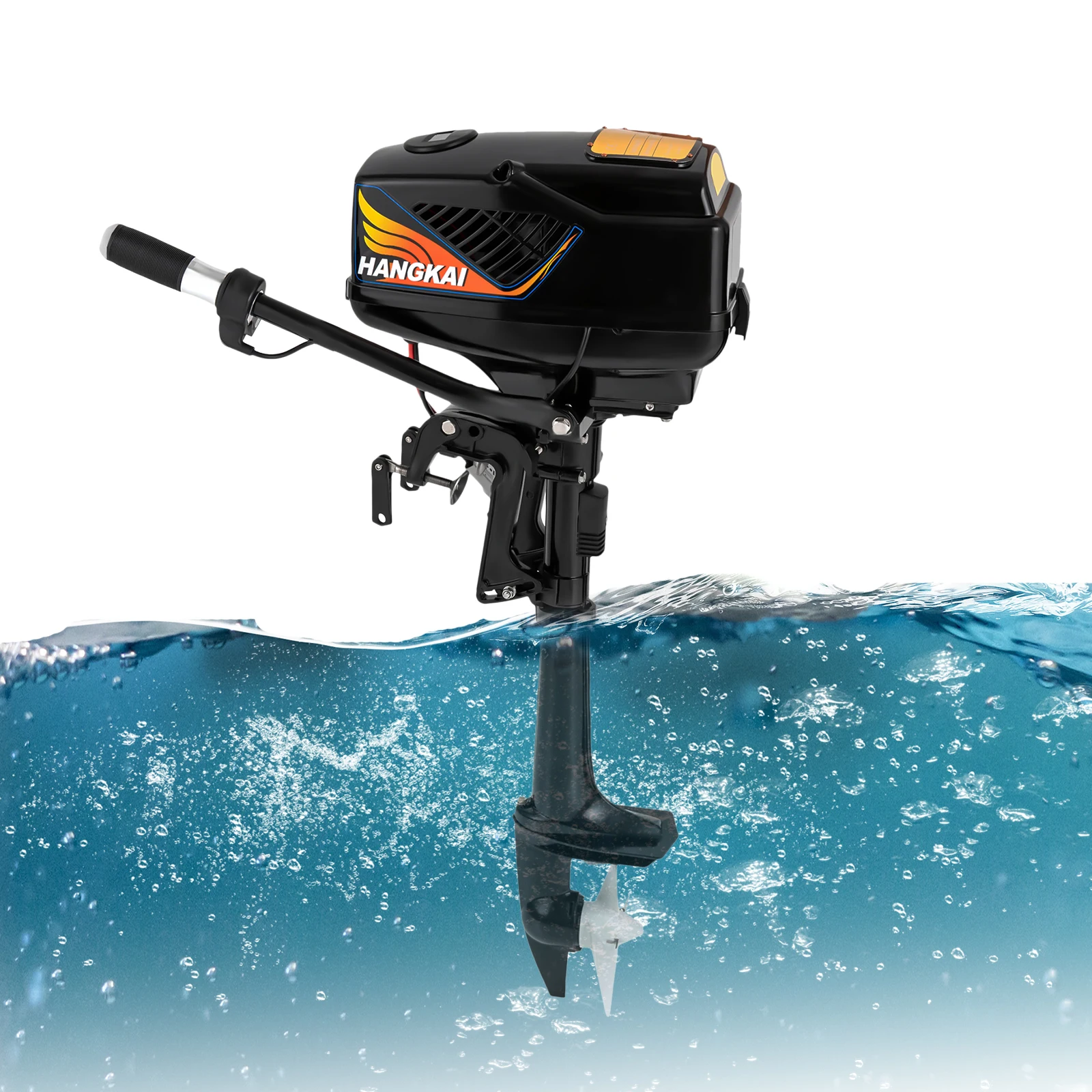 Low Noise 48V 1200W Electric Outboard Engine 5 Horsepower Outdoor Adventure Catch Fish Tools 4000 rpm Professional Accessories