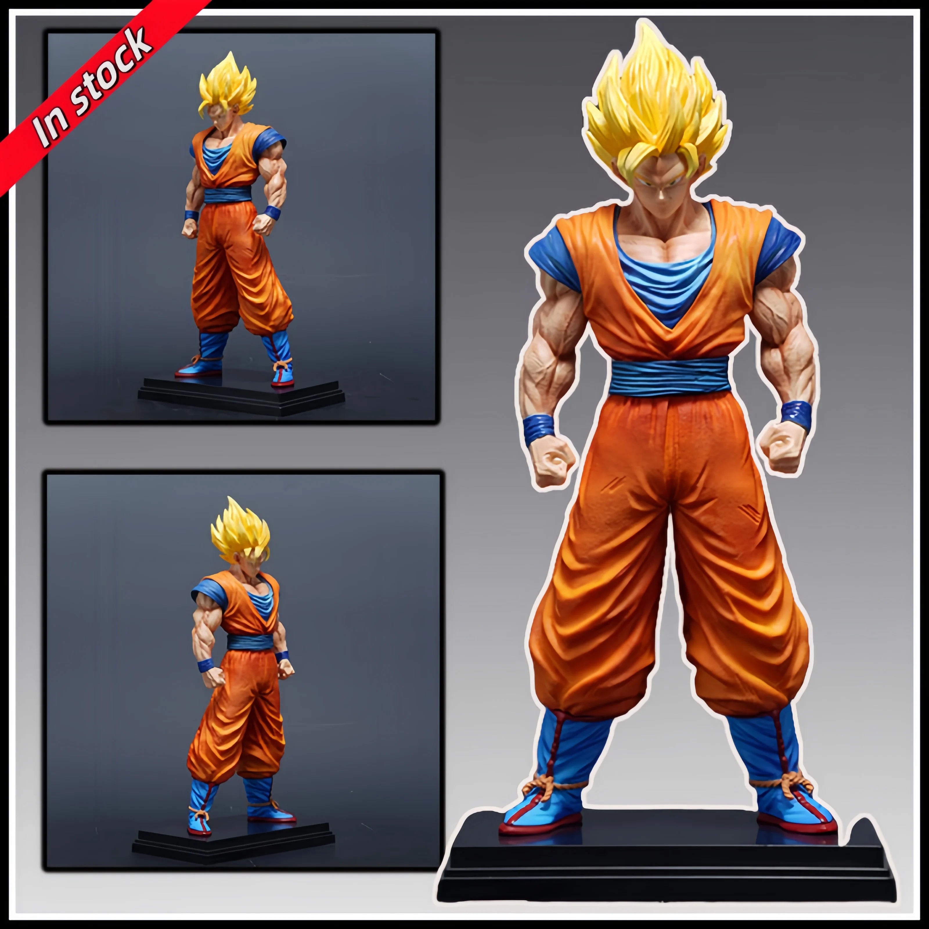 

In Stock Dragon Ball Anime Figure Tplan B Super Saiyan 2 Goku Figures Super Saiyan 2 Goku Pvc Statue Model Birthday Gift Toys