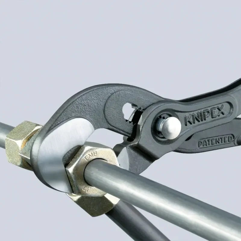 KNIPEX 87 41 250 Raptor Pliers Tool 10 inch Quick Grip Multi-Purpose Sliding Joint Wrench RAP Tool (8741250)