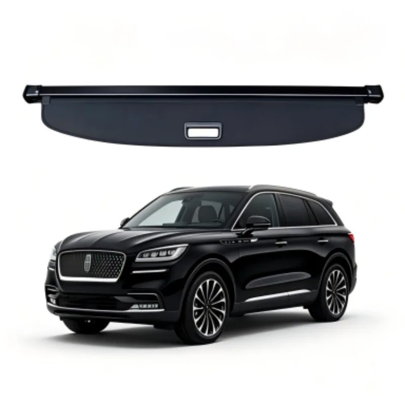 Cargo Cover Trunk Privacy Shade Rear Security Partition Anti-Theft Shield Retractable Organizer for Lincoln Corsair 2019-2025