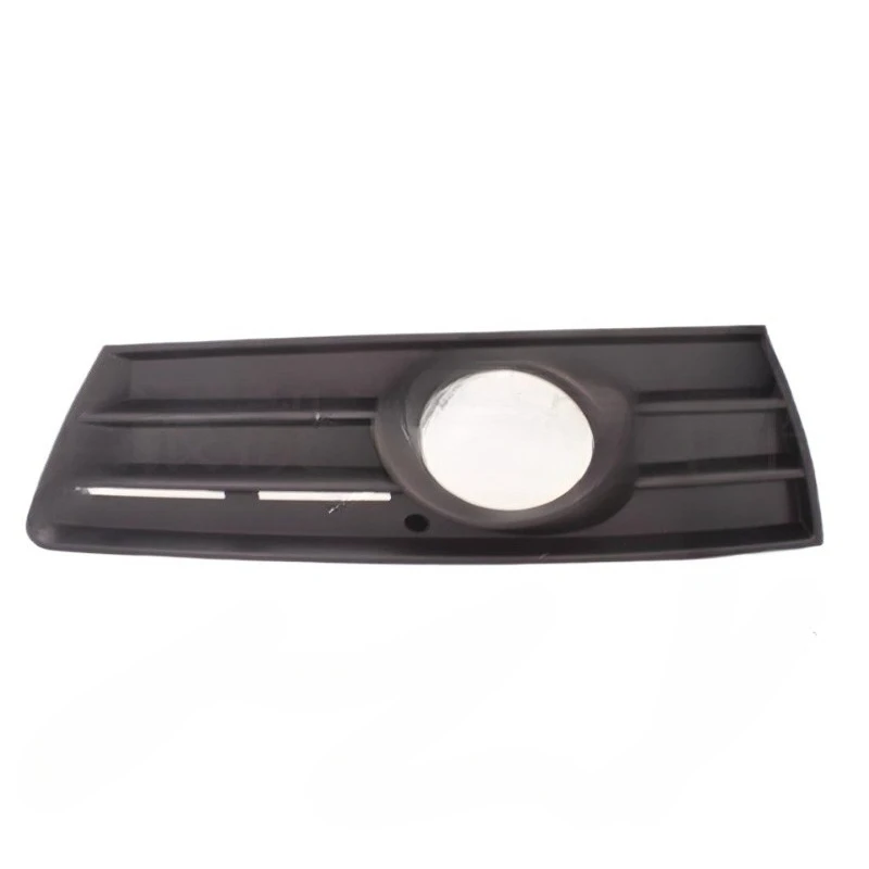 Black Front Bumper Fog Light Grille Cover Fog Lamp Bezel Lower Bumper Grille Trim Replacement Exterior Accessories for 2008‑2012