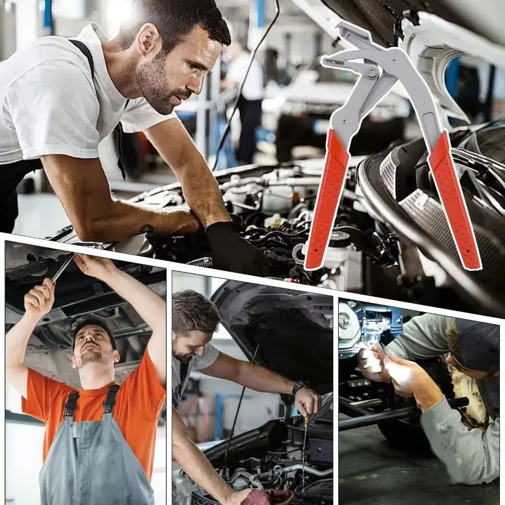 

Anti-Slip Grip Automotive Disassembly Pliers Heavy-Duty Universal Bottom Buckle Trim Removal Tool Easy Removal Durable