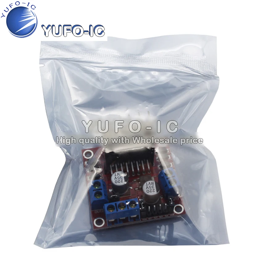 Red Board L298N Motor Driver Board Module Stepper Motor Intelligent Car Robot L298