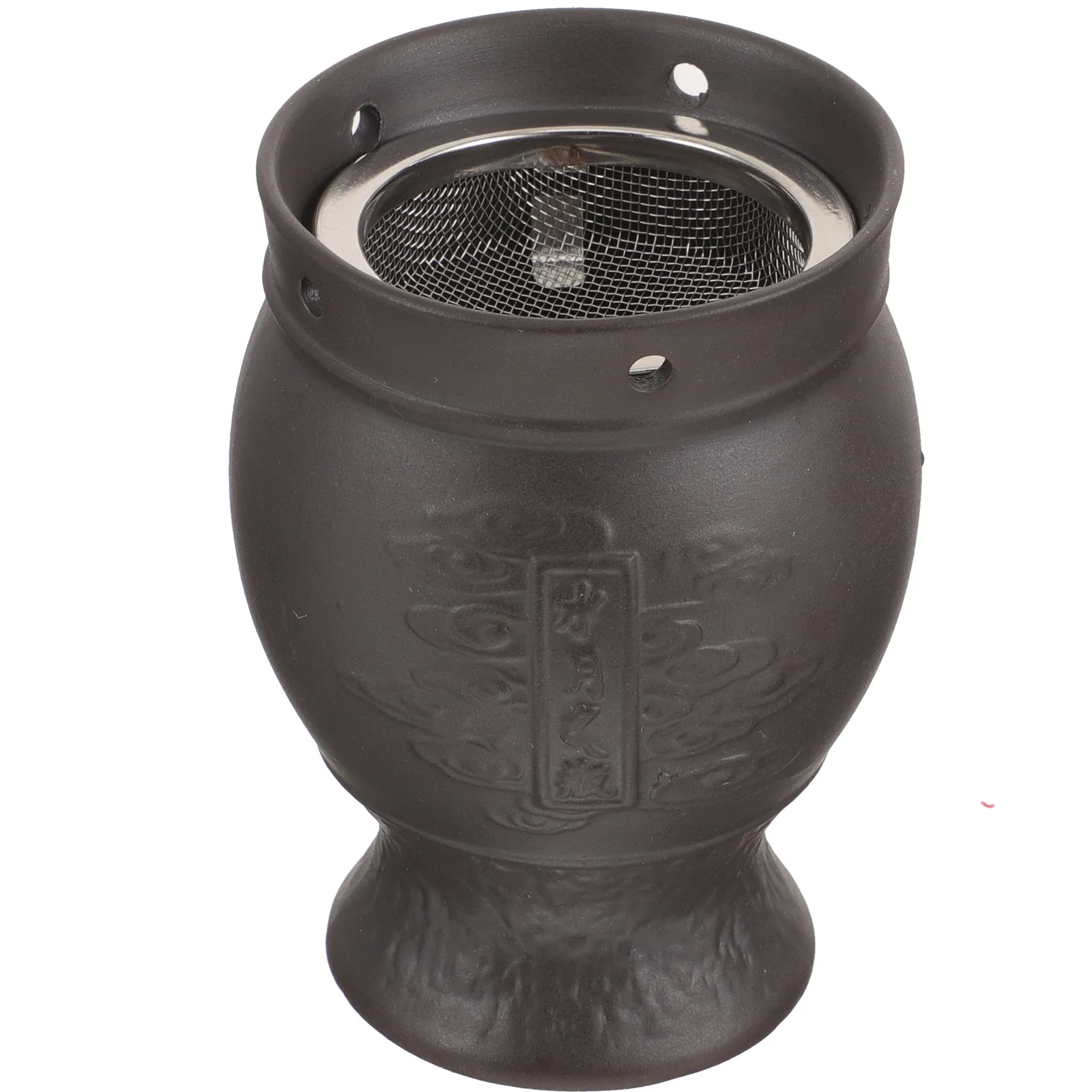 1Set Ceramic Moxibustion Cup Thick Wall Insulated Household Moxibustion Pot Portable Heat Therapy Massaging Body Care Tool