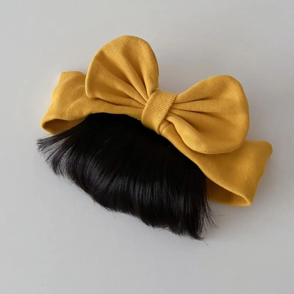 Hair Accessories Photography Props Newborn Baby Headwear Baby Bowknot Headband Wig Princess Wig Headband Toddler Neat Bang