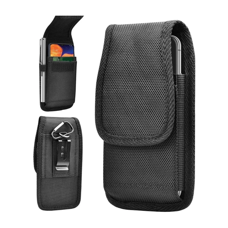 

Men Tactical Cell Phone Pouch Holster with Belt Clip D Buckle Male Outdoor Sports Small Phone Credit Card Holder Waist Bag