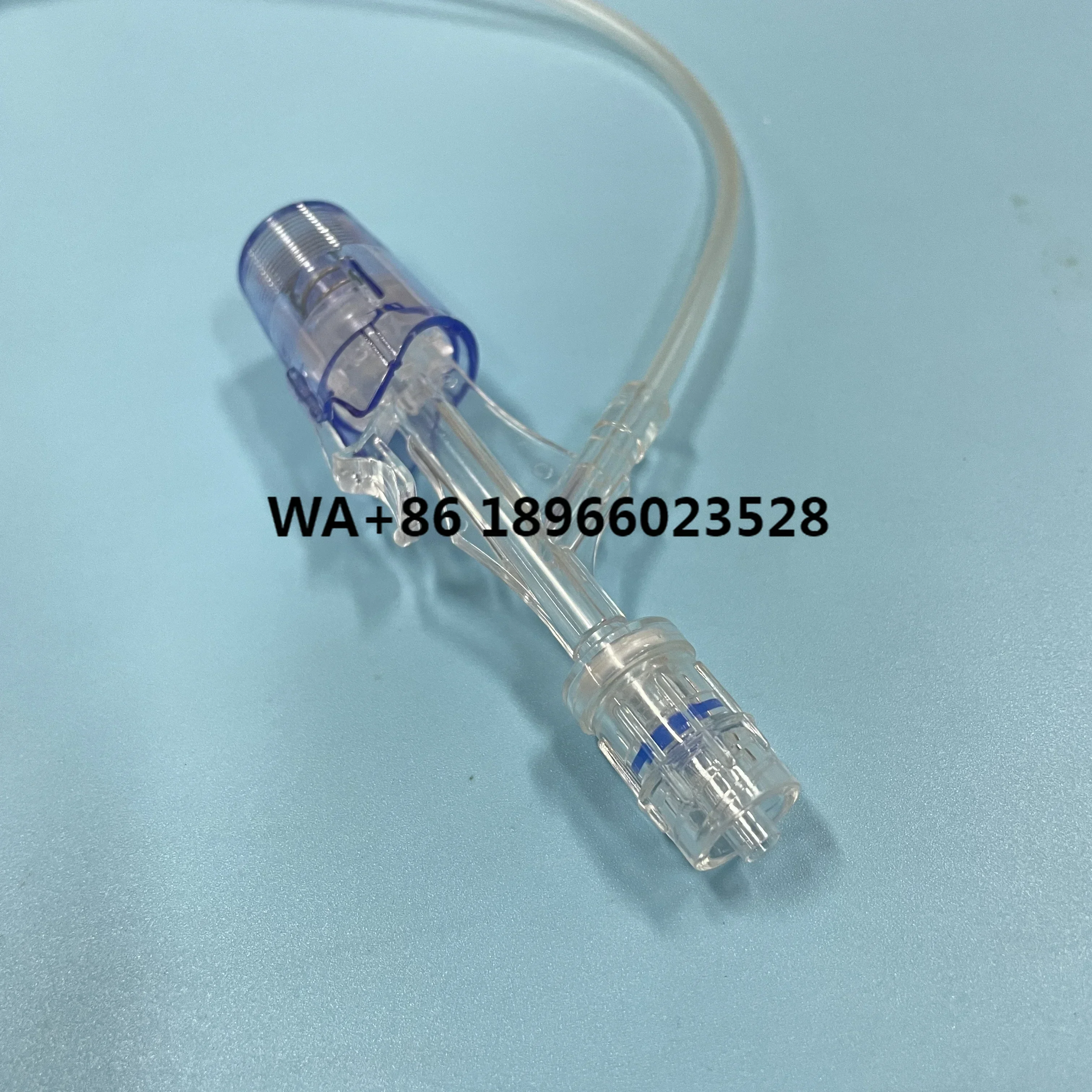 Tianck medical consumables push click y connector hemostasis valve set manufacturer price consumable medical device