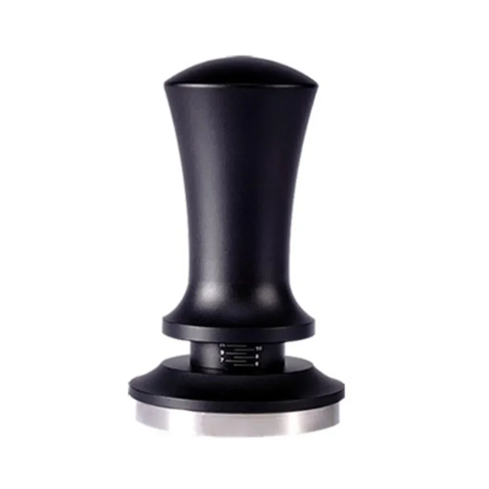 Lightweight Coffee Tamper with Precision Tamping and Click Sound Mechanism for Balanced Espresso Extraction Stainless Steel