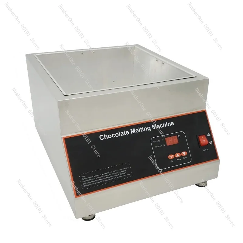 Single tank hot chocolate dipping melting machine electric warmer chocolate melter air heating chocolate melting machine