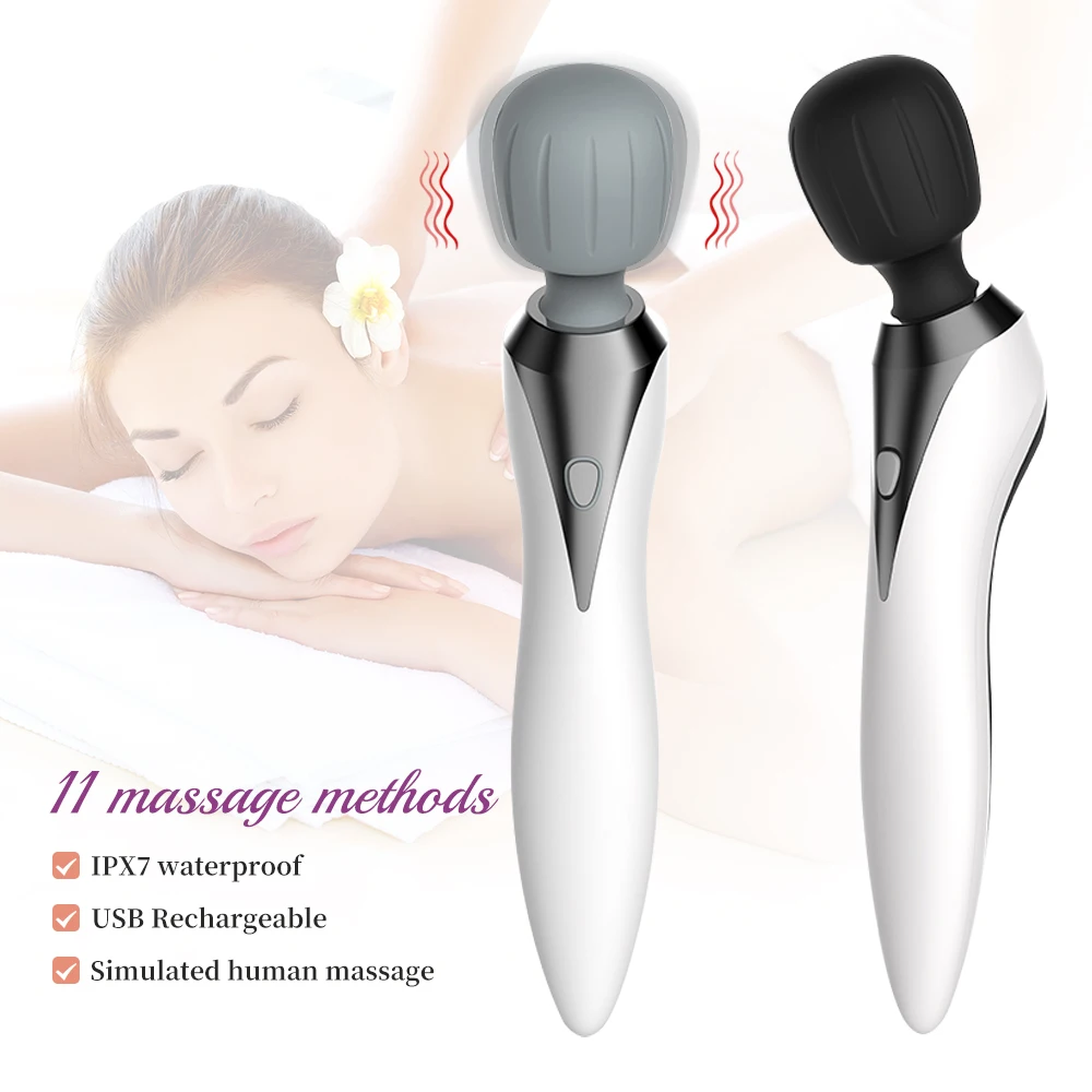 

Портативный ручной электрический массажный молоток, пистолет для глубокого массажа тканей, 11 режимов, вибрационные массажные инструменты для расслабления всего тела