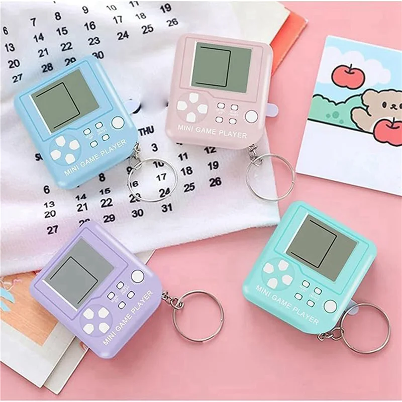 

B28C-24Pcs Party Favors Keychains For Kids Video Game Keychains For Backpack Birthday School Party Favor Supplies Key Chains