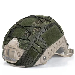 Tactical Militar Combat Helmet Camouflage Cover Hunting CS Wargame Sport Helmet Cover For Ops-Core PJ BJ MH Type Fast Helmet