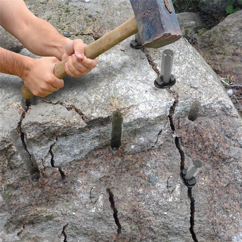 

ABWZ-Stone Splitter Forgranite/Marble Separator Hand Tool Rock Breaking Tools Stone Splitter Wedge